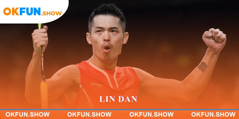 Lin Dan ăn mừng chiến thắng tại giải đấu quốc tế